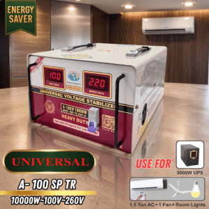 Universal Stabilizer A-100 SP(ENERGY SAVER) 10000 WATTS